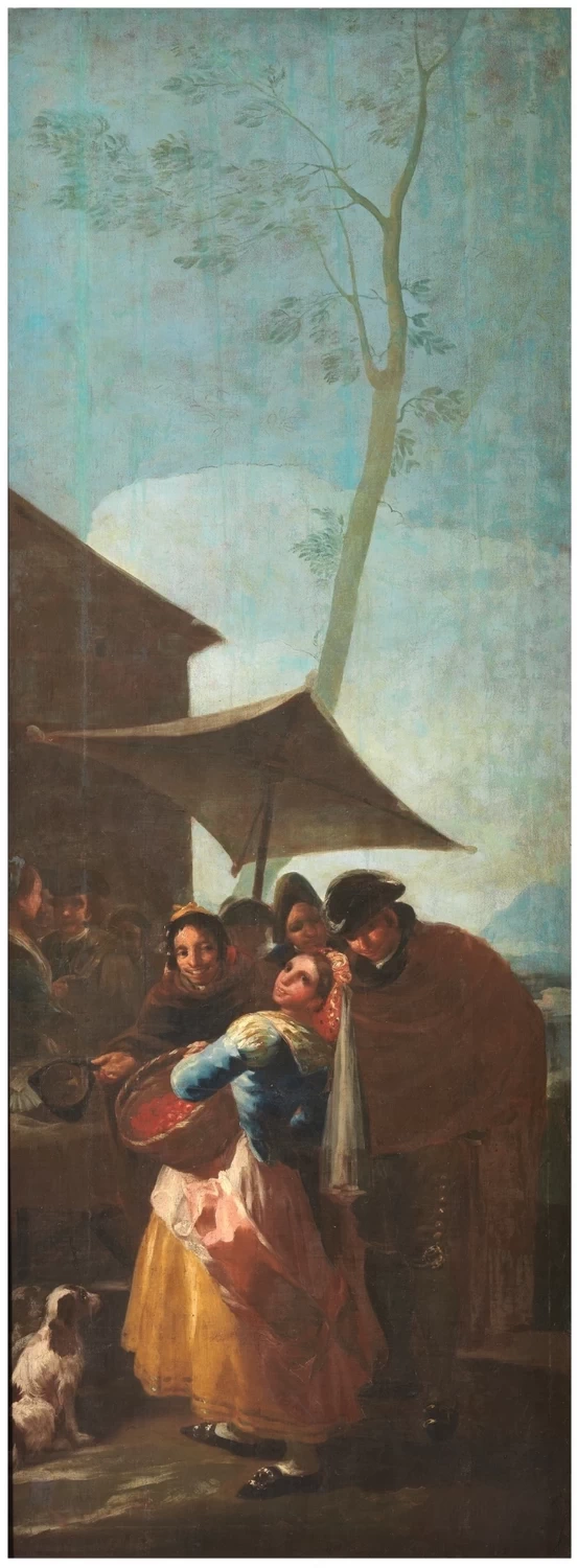 Francisco de Goya y Lucientes - 350, Il venditore di acerola, Museo del Prado, Madrid